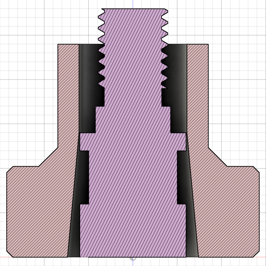 Attempt to adapt standard 219 sprocket to motor shaft